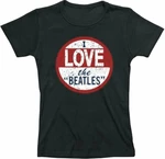 The Beatles T-shirt I Love Black XL
