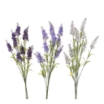 Sztuczne kwiaty zestaw 3 szt. (wysokość 55 cm) Lavender – Casa Selección