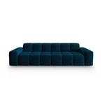 Ciemnoniebieska aksamitna sofa 255 cm Kendal – Micadoni Home