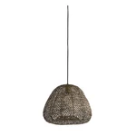 Lampa sufitowa w kolorze brązu ø 35 cm Finou – Light & Living