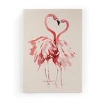 Obraz na płótnie Surdic Flamingo, 40x60 cm