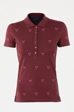 Tommy Hilfiger Polo shirt - PANDO POLO SS red