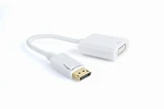 Kabel CABLEXPERT A-DPM-DVIF-002-W red. Displayport na DVI, M/F, bílá