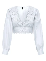 ONLY Dámsky top ONLLOU Regular Fit 15313170 Bright White L