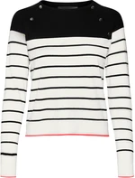 Vero Moda Dámsky sveter VMALMA Regular Fit 10300043 Snow White XS