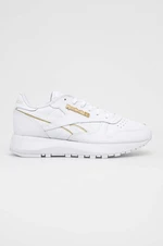 Sneakers boty Reebok Classic CLASSIC LEATHER bílá barva, 100074547