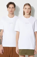 Bavlnené tričko Filling Pieces Slim biela farba, s potlačou, 74434001901