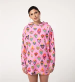 Mr. GUGU & Miss GO Woman's Hoodie Dress OHD1859