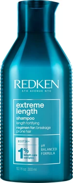 Redken Šampon pro posílení dlouhých a poškozených vlasů Extreme Length (Shampoo with Biotin) 300 ml - nové balení