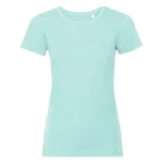 Light blue women's t-shirt Pure Organic Russell