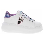 Dámska topánky Karl Lagerfeld KL63530D Anakapri White Lthr w-Lilac 38