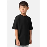 Black boys' tall shirt