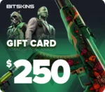 BitSkins.com $250 USD Gift Card