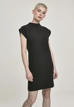 Women's dress Terry with extended shoulder black