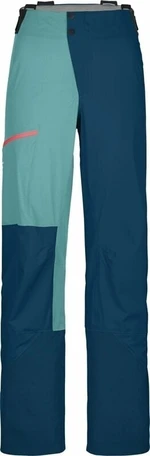 Ortovox 3L Ortler Pants W Petrol Blue M Lyžařské kalhoty