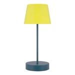 Żółto-niebieska lampa stołowa LED ze ściemniaczem (wysokość 33,5 cm) Oscar – Remember