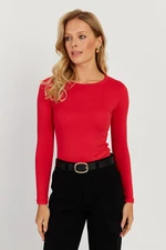 Cool & Sexy Women's Red Blouse