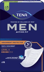 TENA Men Absorbent protector Level 3 Super Inkontinenční vložky 16 ks