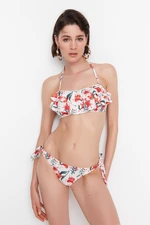 Trendyol Bikini Bottom - Multi-color - Floral