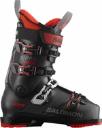 Salomon S/Pro Alpha 100 Black/Red 28/28,5 Botas de esquí alpino