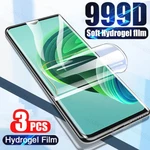 3PCS Hydrogel Film For Vivo Y21S Y33S Y72 5G Y21 Y35 Y55 Y73S Screen Protector For Vivo Y31 Y21 Y53S Y33S Protective Film