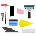 Car Window Tint Tools Kit Car Package Tinting Tool With Felt Tint Squeegees & Scrapers Used For Wallpaper Decal Sticker