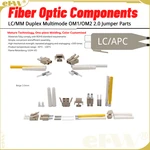 200pcs/Lot sale Lc/mm Duplex Multimode Om1/om2 Beige Gray Lc2.0 Jumper Loose Fiber Connector