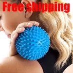 7.5cm Spiky Massage Ball Hand Foot Body Pain Stress Massager Relief Trigger Point Health Care Sport Toy Random Color