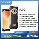 DOOGEE S99 Rugged Phone 6.3" Display 64MP Night Vision 8GB +7GB RAM 128GB ROM Octa Core 108MP Ai Main Camera Smartphone