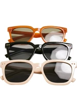 Chicago Sunglasses 3-Pack Black/Brown/Light Beige