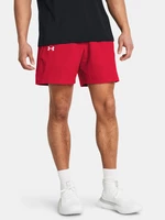 Under Armour Kraťasy UA Baseline Woven Short-RED - Pánské