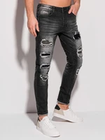 Jeans da uomo Edoti Grey