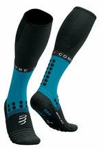 Compressport Full Winter Run Mosaic Blue/Black T1 Skarpety do biegania