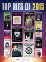 Hal Leonard Top Hits of 2015 Piano, Vocal and Guitar Kották