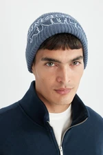 DEFACTO Men's Embroidered Beret