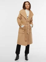 Orsay Women's beige coat with wool - Women