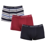 3PACK men's boxers Gant multicolored