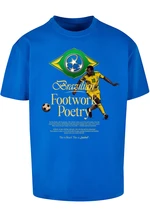 Men's T-shirt Footwork Poetry Oversize cobalt blue