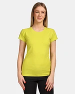 Women's cotton T-shirt Kilpi PROMO-W Light green