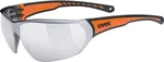 UVEX Sportstyle 204 Black/Orange/Silver Mirrored Ochelari ciclism