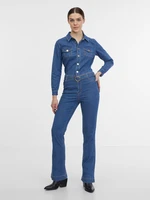 Orsay Blue Denim Overall - Women