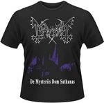 Mayhem Maglietta De Mysteriis Dom Sathanas Black M