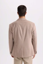 DEFACTO Slim Fit Lined Button Closure Blazer Jacket