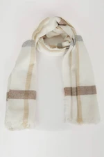 DEFACTO Women's Plaid Patterned Scarf