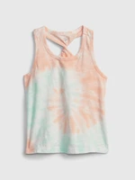 GAP Dětský top twist back tank - Holky