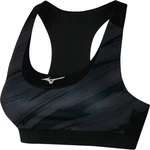 Mizuno Alpha Graphic Bra Black XS Sujetadores para correr