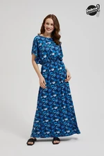 Women's maxi dress MOODO - dark blue