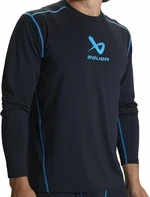 Bauer S22 Basics Long Sleeve Base Layer Top YTH YTH Lenjerie termică de hochei