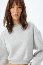 Koton Gray Women's Sweatshirt