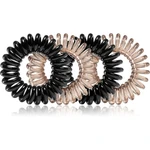 Notino Hair Collection Hair rings gumičky do vlasov black and grey 4 ks